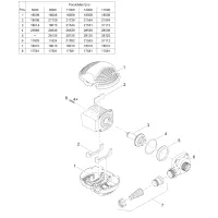 18008-Obudowa pompy  Aqua Max Eco 5000-17000