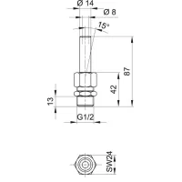 Dysza Komet 5 - 8 Silver 50762-Oase 0,5 - 4m
