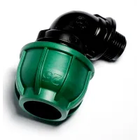 Kolano PE 25-1/2" GZ FISH