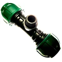 Trójnik Irritec Pe 25-1/2-25 GZ stosowany w automatycznych systemach nawadniania