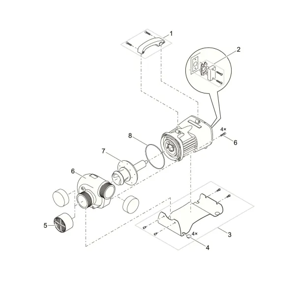 Oase Titanium 81000 AquaMax części zamienne
