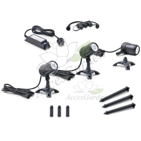 Oase LunAqua Connect M Set 3 zestaw oświetlenie do ogrodu i oczka