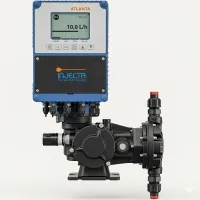 Pompa dozująca Injecta ATLANTA TM 120l/h 10 Bar PVC/FPM